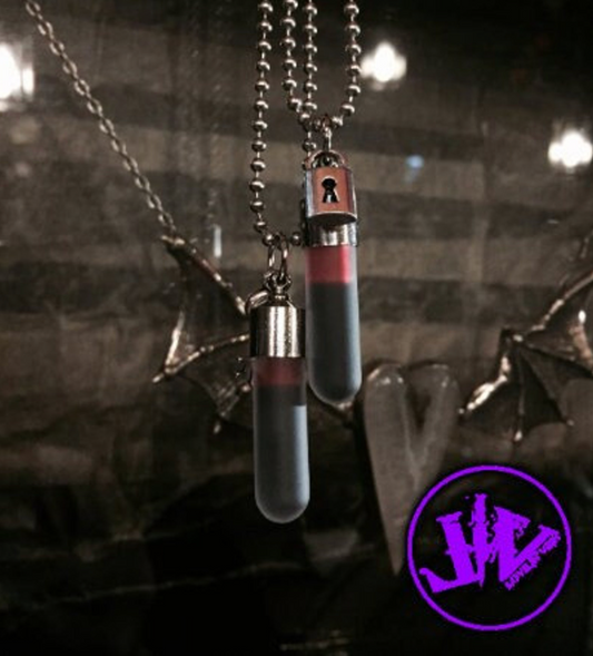Blood Jewelry Empty Vials For Your Blood Vial Pendants for Wedding Gift For Couples Date Night Gift for Friends Blood Vial Necklaces (Copy) (Copy) (Copy)