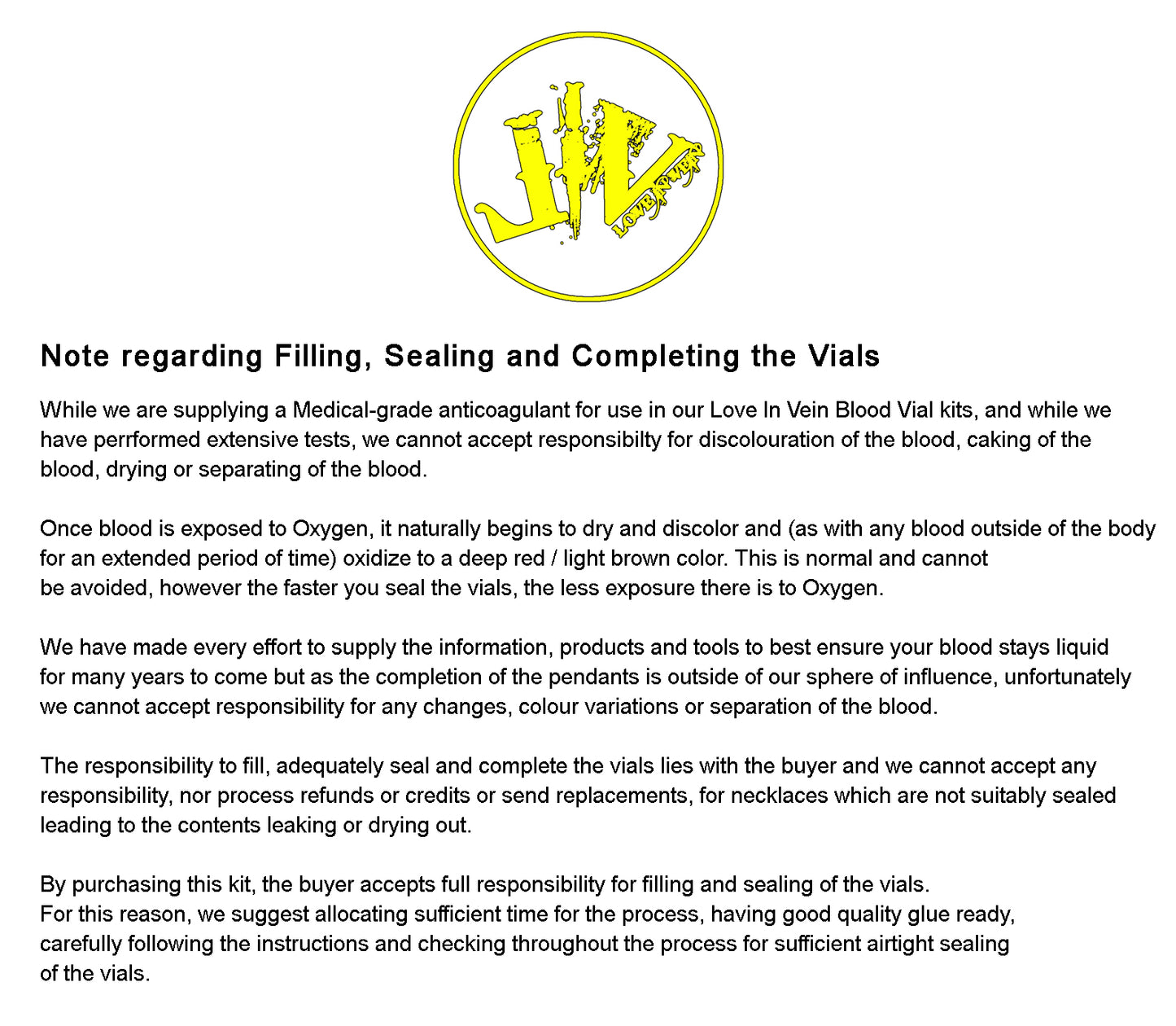 Set of 2 Sterling Silver Blood Vials With Anticoagulant, Blood Bond Charms Kit, Weddings Necklaces Blood Vials For Long Distance, Spooky