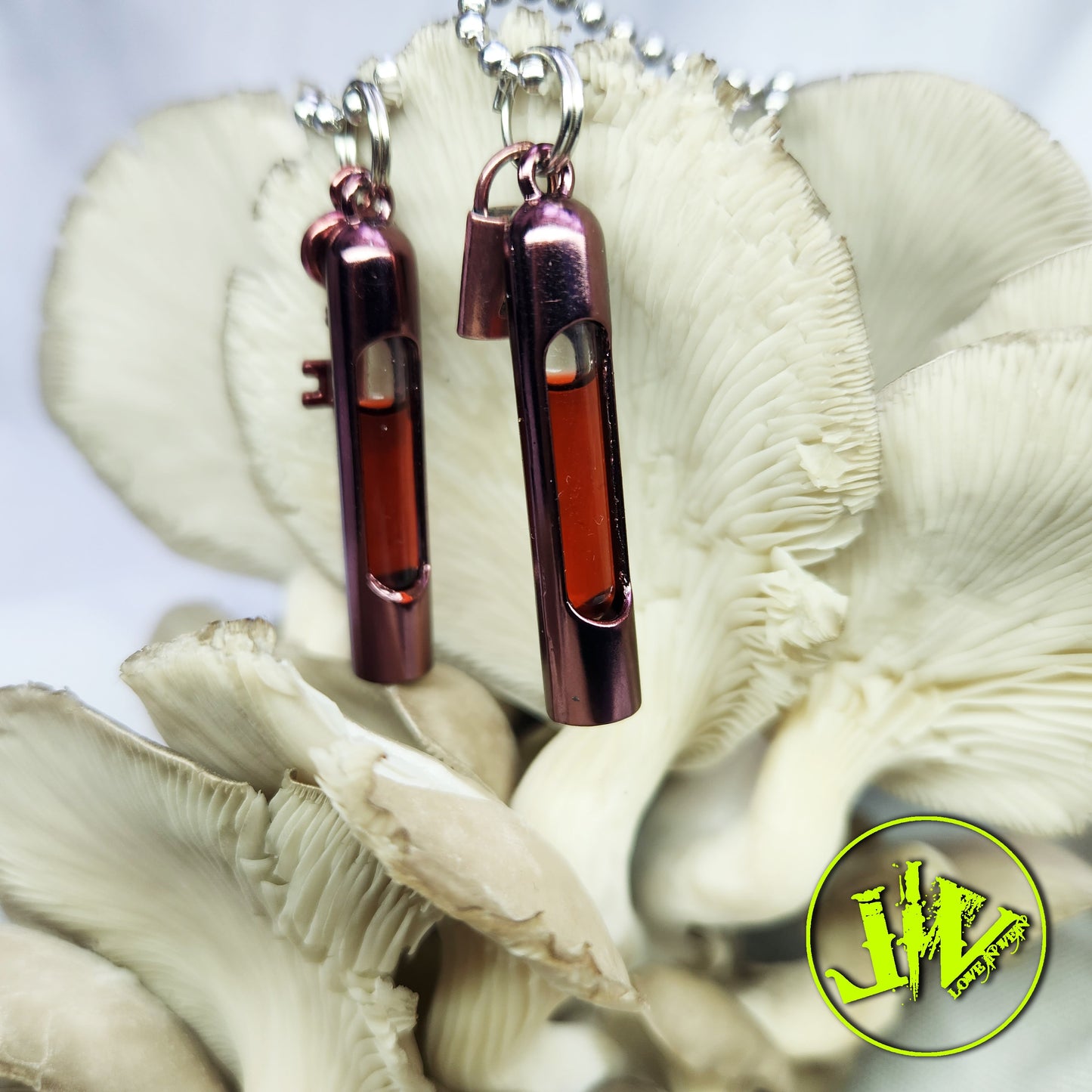 Pink Color Blood Vial Kit | Blood Vial Jewelry |  Blood Vial Necklaces | Couple Blood Vials | Fill Your Own Blood Vial Jewelry