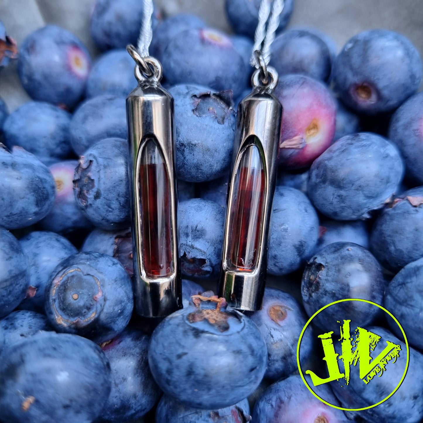 Ruthenium-plated Sterling Silver Blood Vial Kit | Blood Vial Jewelry |  Blood Vial Necklaces - LOVE in VEIN™